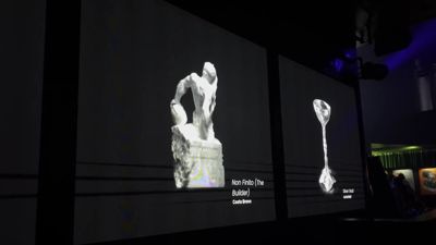 Non Finito (The Builder) at Synthetic Mythologies, M2 Miami
