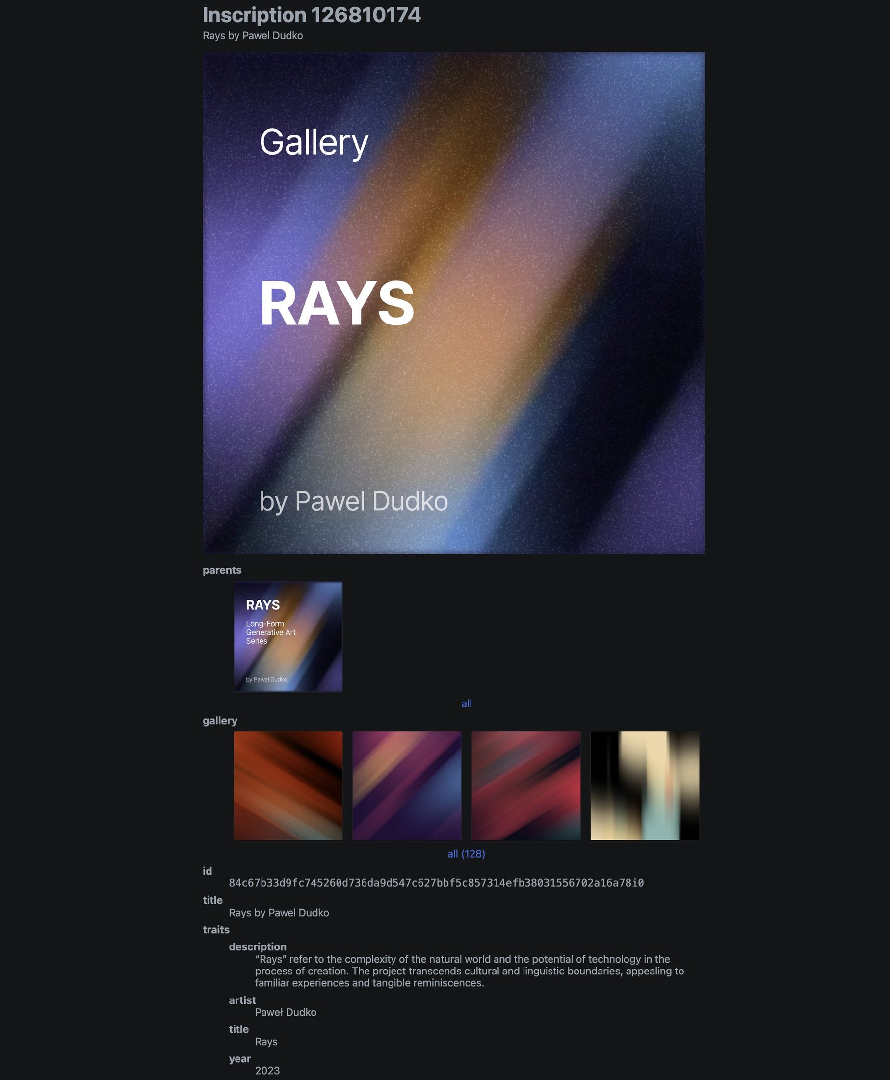 A gallery for Rays by @PawelDudko